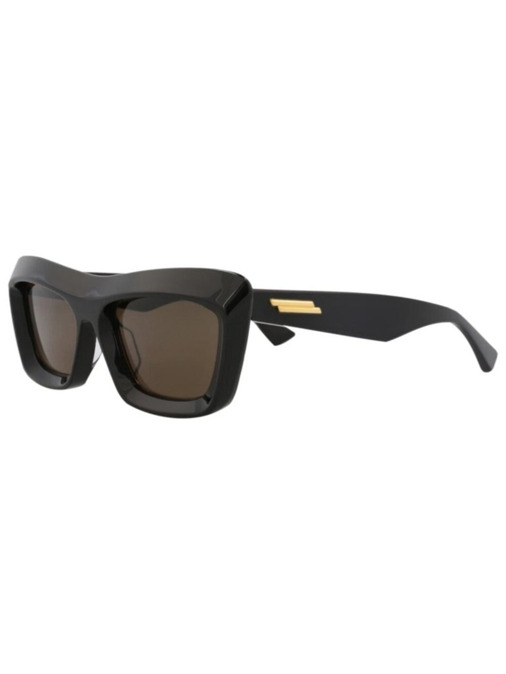 New Bottega Veneta Women's Sunglasses Square Rectangle Recycled Acetate Frame